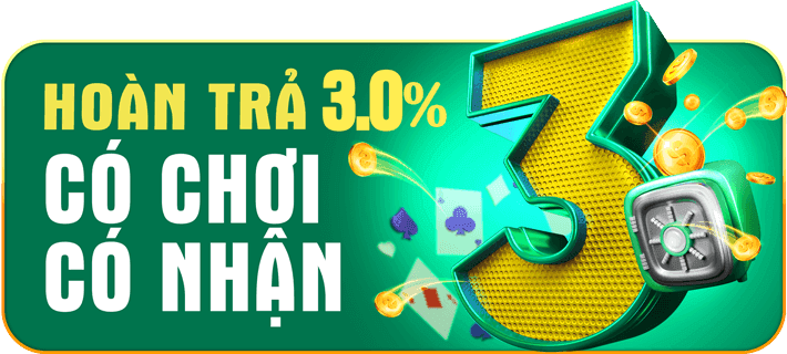khuyến mãi hoàn trả 3% hb88