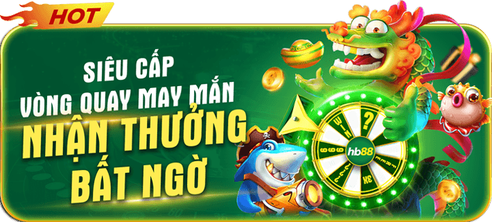 Khuyến mãi vòng quay may mắn hb88
