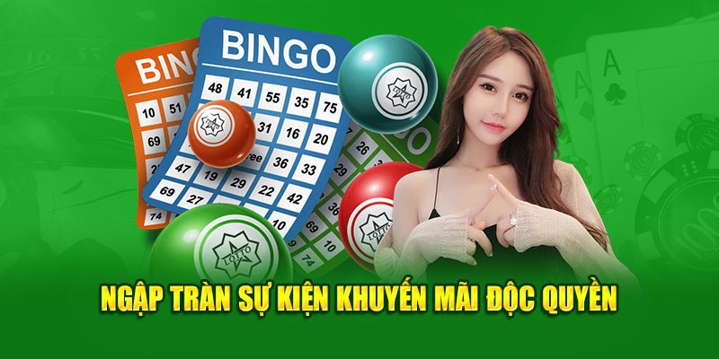 Ngập tràn sự kiện khuyến mãi độc quyền